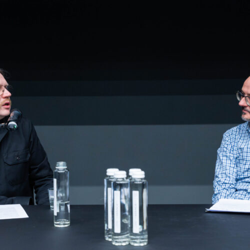 Margus Tamm ja Daniele Monticelli Margus Tamme doktoritöö kaitsmisel