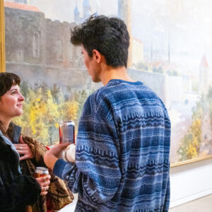 08_Pilt on illustratiivne avamine EKA Galeriis_foto August Kilmi