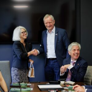 Tiit ja Aucklandi ülikooli rektor Professor Dawn Freshwater