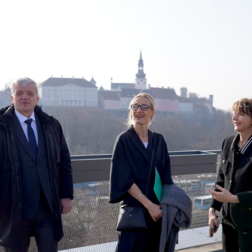 Linnapea Raudsepp väisab EKAt 11.03.2026 foto Tallinna LV3