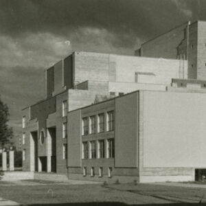 Paide kultuurimaja. Arhitekt Hans Kõll_ Eesti Arhitektuurimuuseum SA.