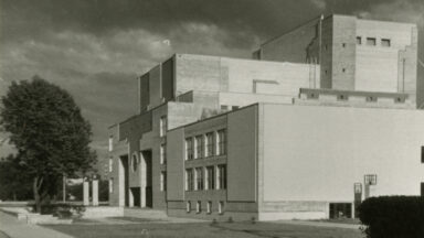 Paide kultuurimaja. Arhitekt Hans Kõll_ Eesti Arhitektuurimuuseum SA.