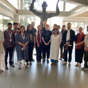 EKA Staff members and students at Museum of Art and Photography with educational director Shilpa Vijayakrishnan and exhibition manager Mandara Vishwanath (1)