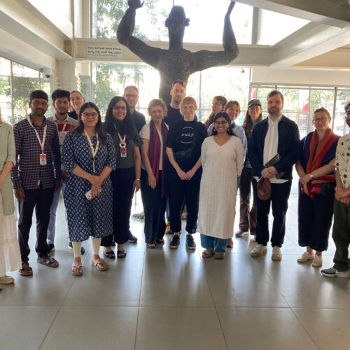EKA Staff members and students at Museum of Art and Photography with educational director Shilpa Vijayakrishnan and exhibition manager Mandara Vishwanath (1)