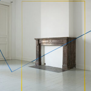 Anu Vahtra. Untitled (Yellow and Blue). Inkjet print. 2011