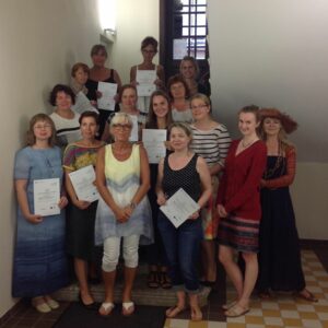 EKA kunstiõpetajate suvekooli osalejad ja juhendajad