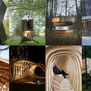 EKA arhitektuuriteaduskonna väikevormide näitus - pressipakk