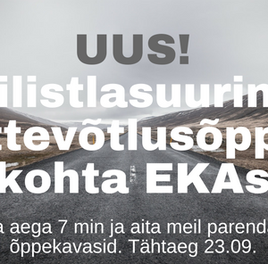 Vilistlasuuring ettevõtlusõppe kohta EKAs