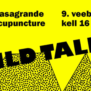 WILD TALKS 9. veebruaril kell 16: Marco Casagrande