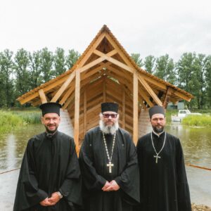 ujuv ristimismaja Tartus (foto autor Mikko Leo Selg)