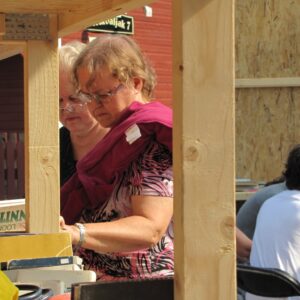 Väliraamatukogu külastajad