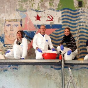 Naissaare Alfonso restaureerimine. Foto Eesti Ekspress