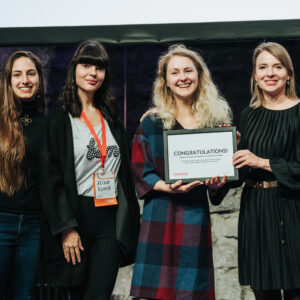 Noam, Elina,Olga, Piret Fundwisest